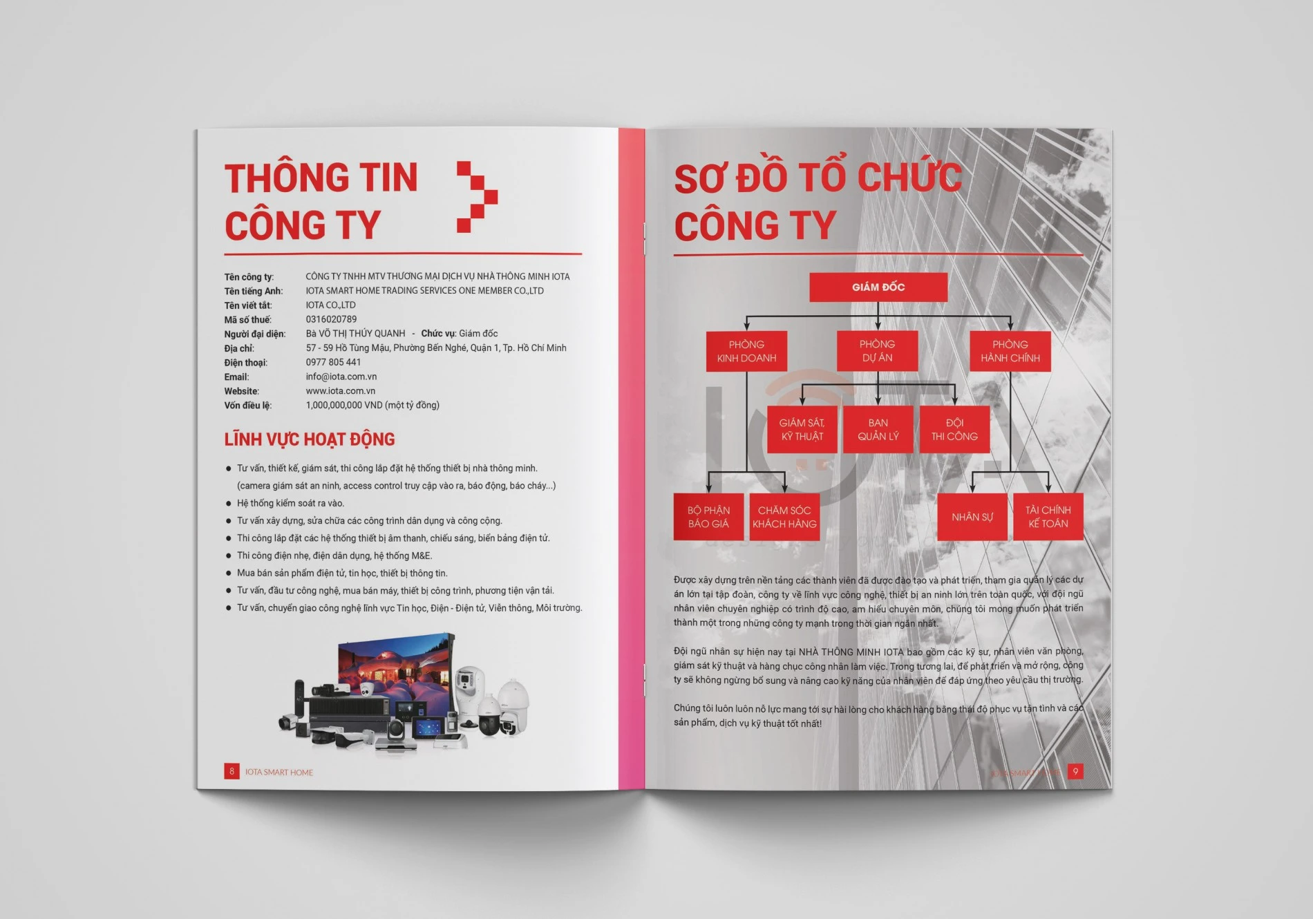 CÔNG TY TNHH MTV THƯƠNG MẠI DỊCH VỤ NHÀ THÔNG MINH IOTA